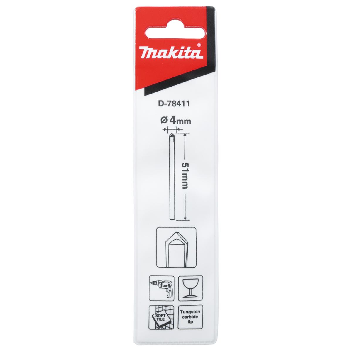 Makita Glas-/ Fliesenbohrer