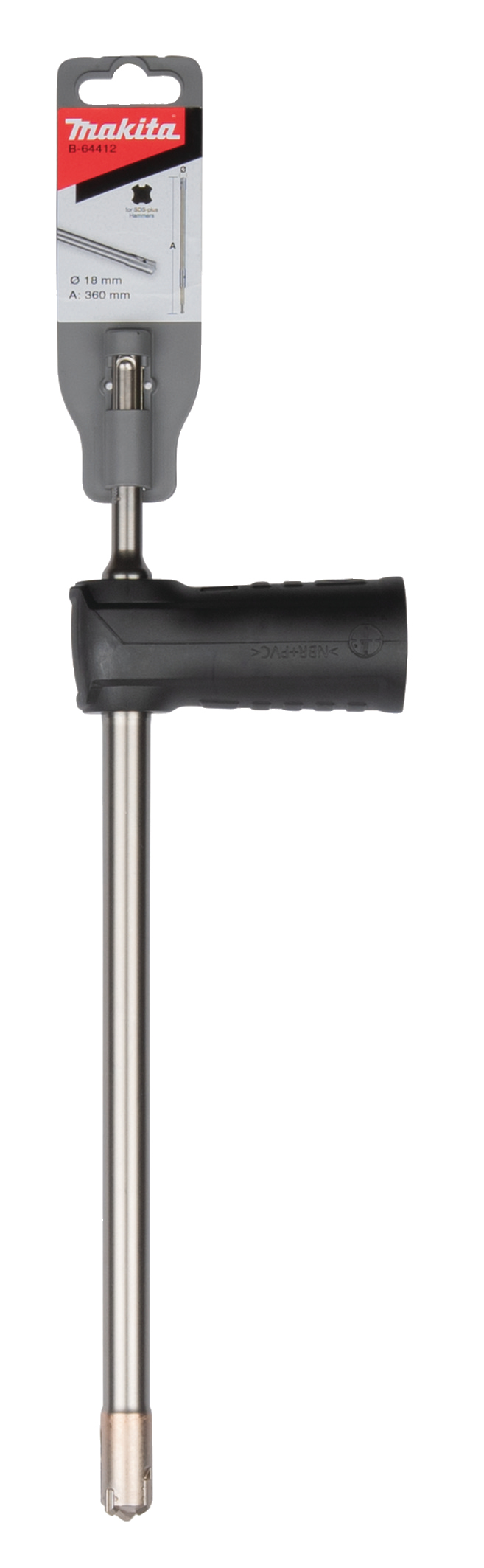 Makita HM Absaugbohrer, Ø 18,0mm - Länge 360mm - SDS-PLUS - B-64412