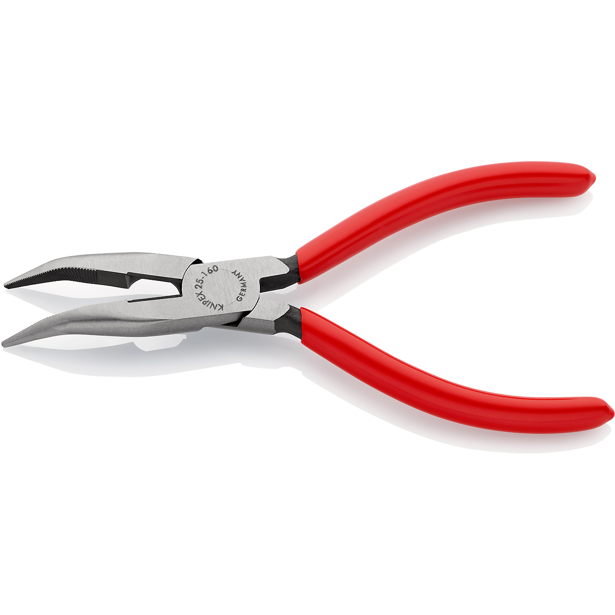 KNIPEX Flachrundzange mit Schneide (Radiozange)