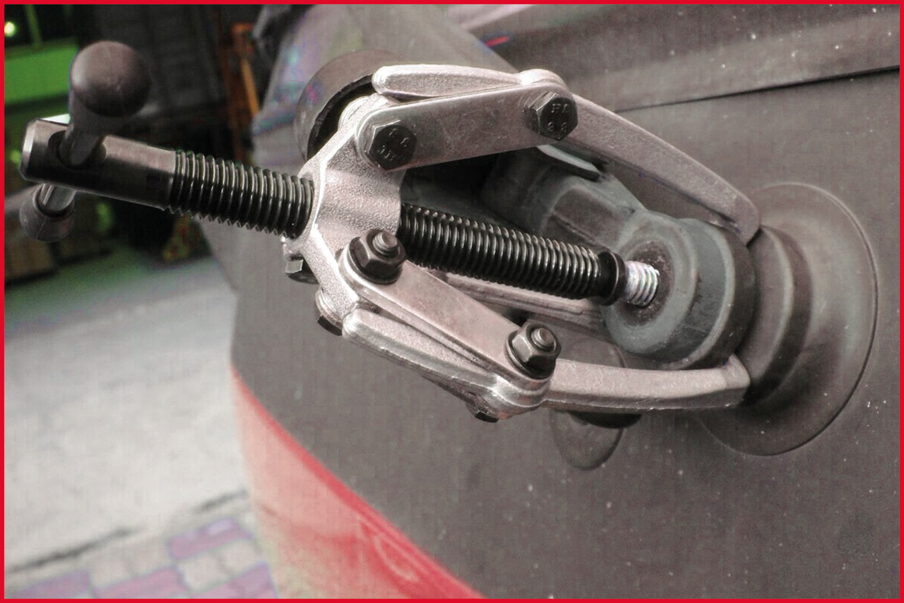 KS Tools Polklemmen-Abzieher 3-armig mit Knebel