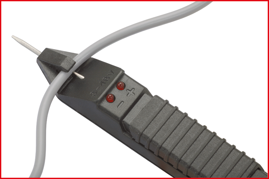 KS Tools Spannungsprüfer 3-48 V, 140mm