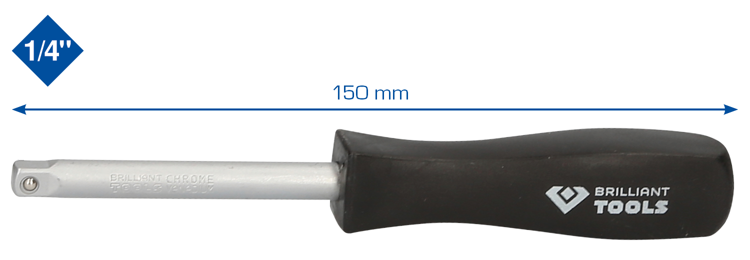 Brilliant Tools 1/4" Steckgriff - BT020901