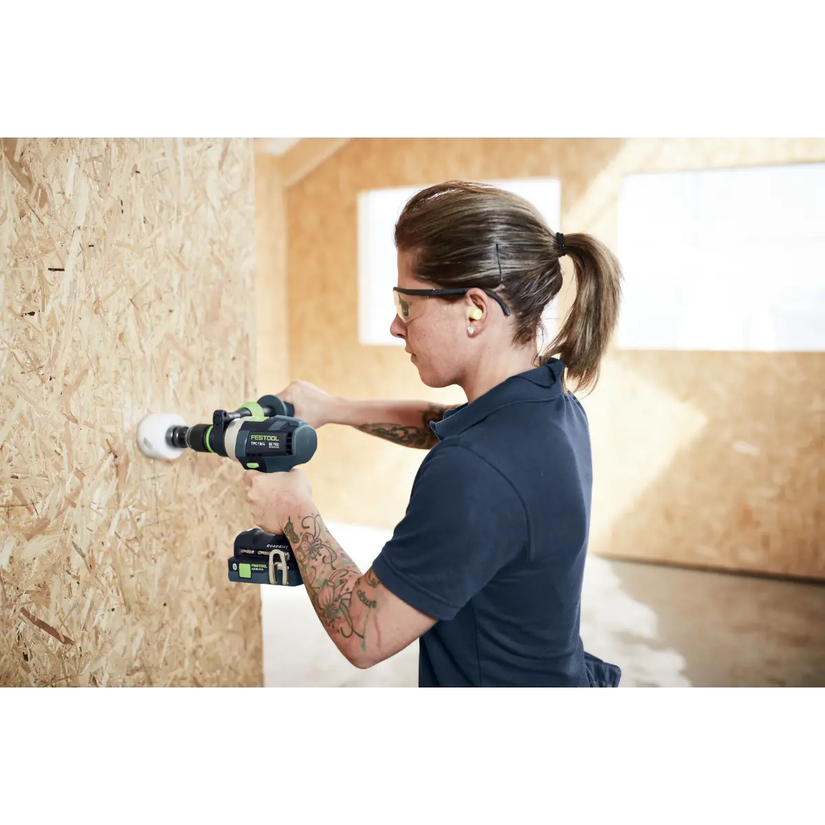 Festool Akku-Schlagbohrschrauber QUADRIVE TPC 18/4 Basic-Set/XL