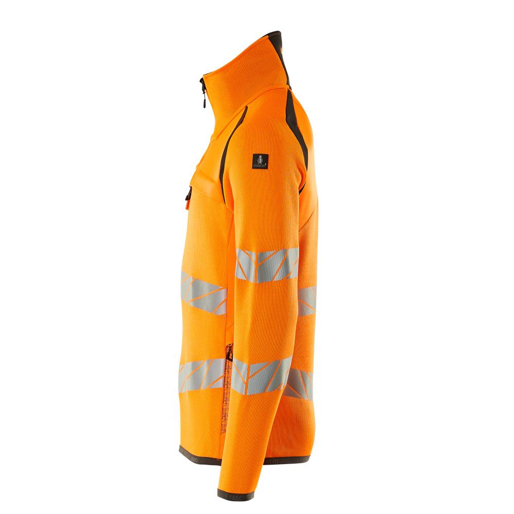 MASCOT Herren Strickpullover mit kurzem Reißverschluss ACCELERATE SAFE
