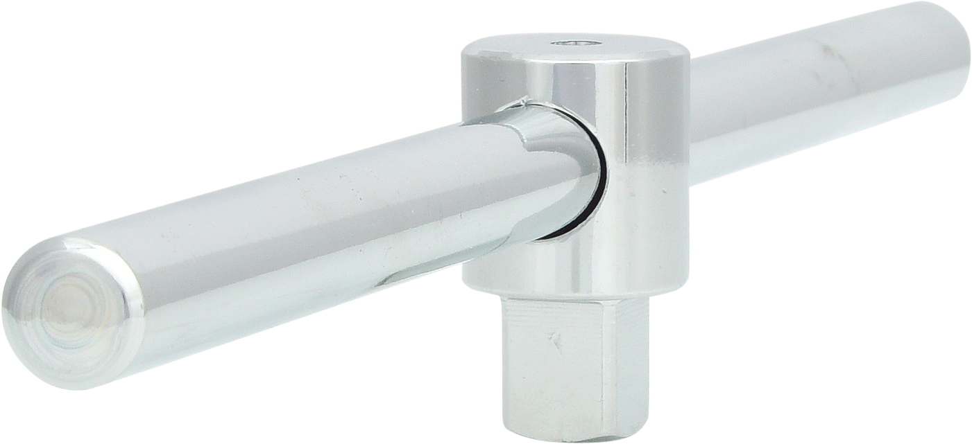 KS Tools 1/2" CHROMEplus T-Griff mit Gleitstück, 250mm