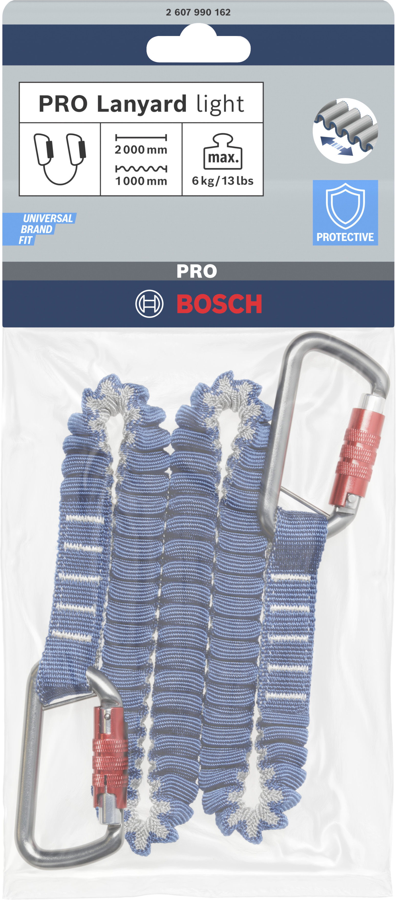 Bosch PRO Umhängeband Heavy, 16Kg, Einzelkarabiner