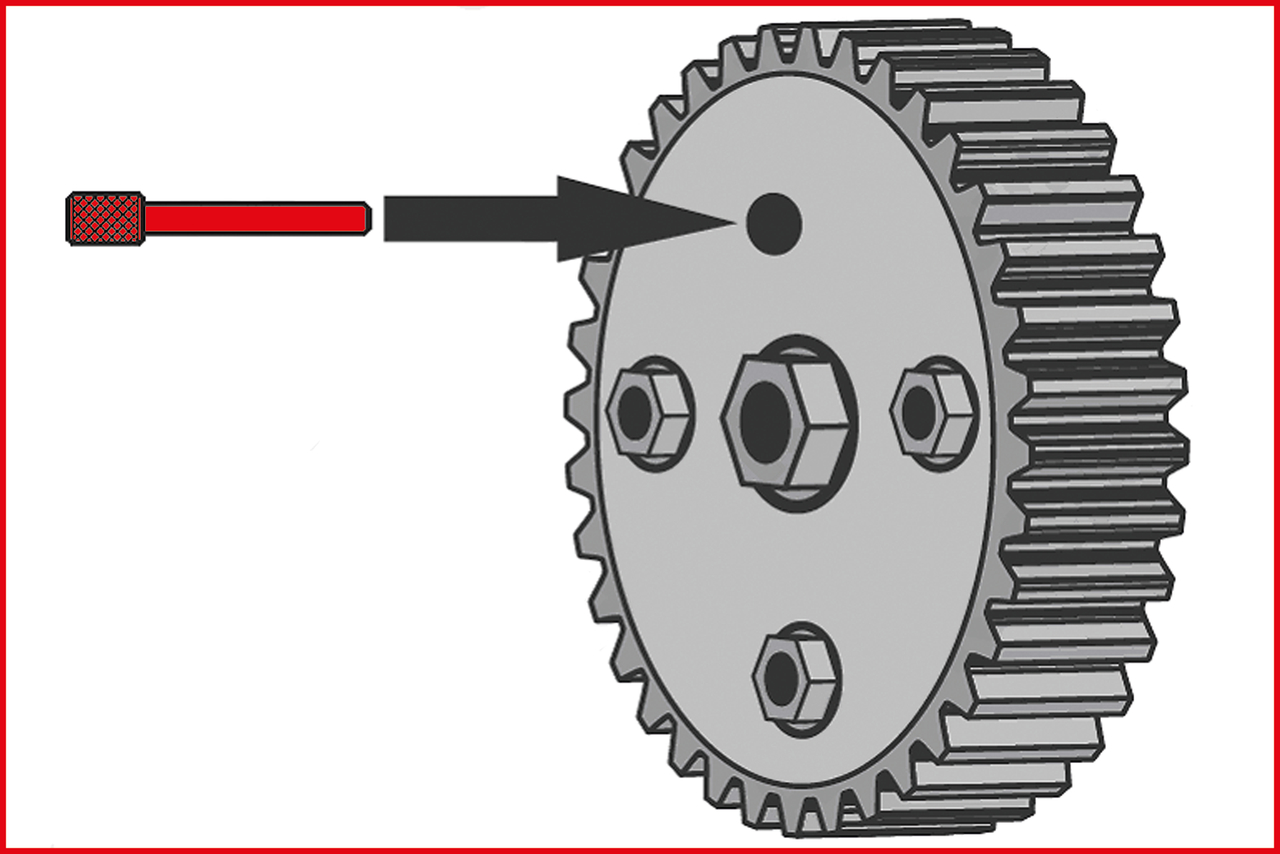 KS Tools Motoreinstell-Werkzeug-Satz für Alfa Romeo - Fiat, 7-tlg