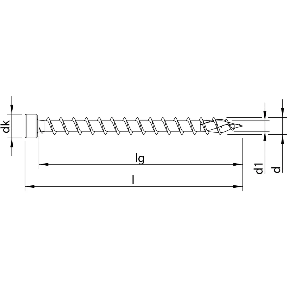 HECO TOPIX-plus 10,0 x 400, Zylinderkopf, T-Drive, VG, A3K, 50 St.