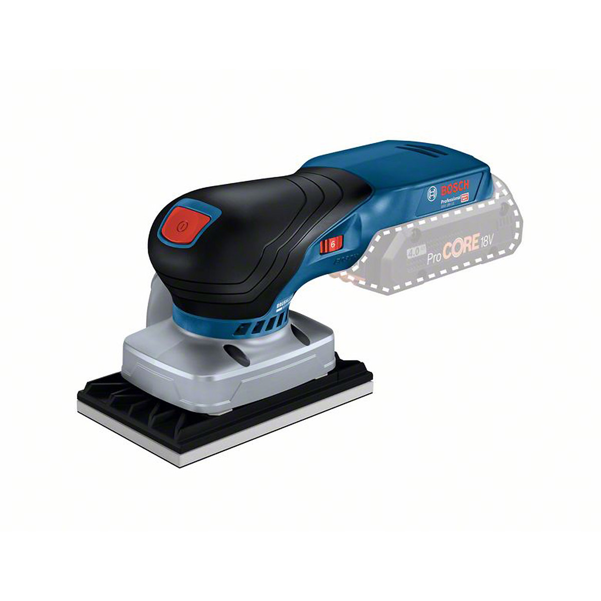 Bosch Akku-Schwingschleifer GSS 18V-13 in L-BOXX
