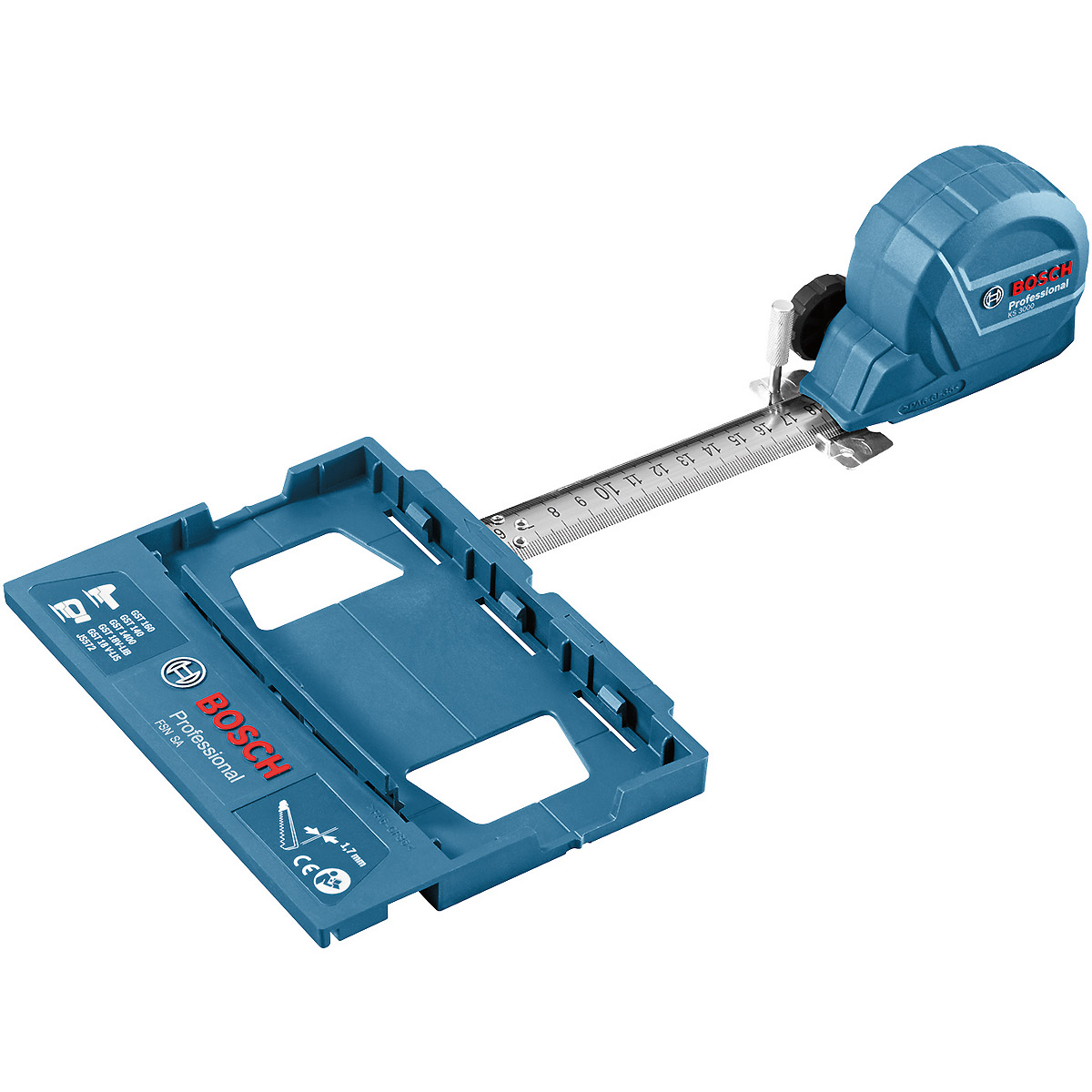 Bosch KS 3000 und Führungsschienenadapter FSN SA, Systemzubehör