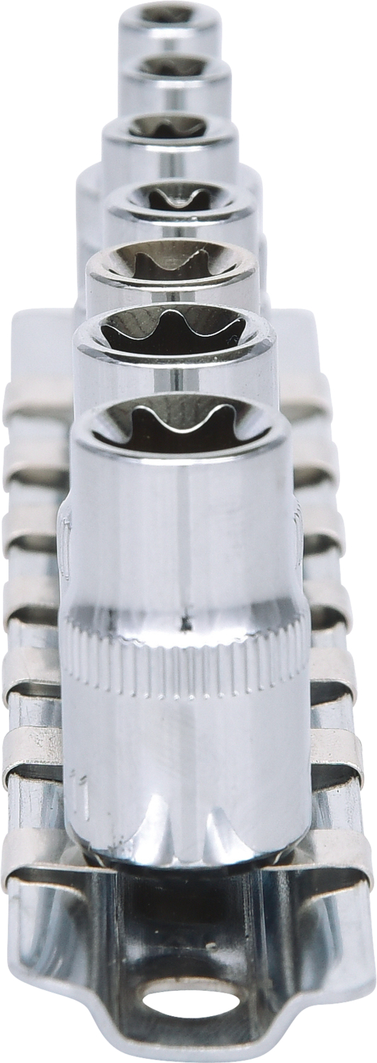 KS Tools 1/4" CHROMEplus Torx-E Stecknuss-Satz, 7-tlg