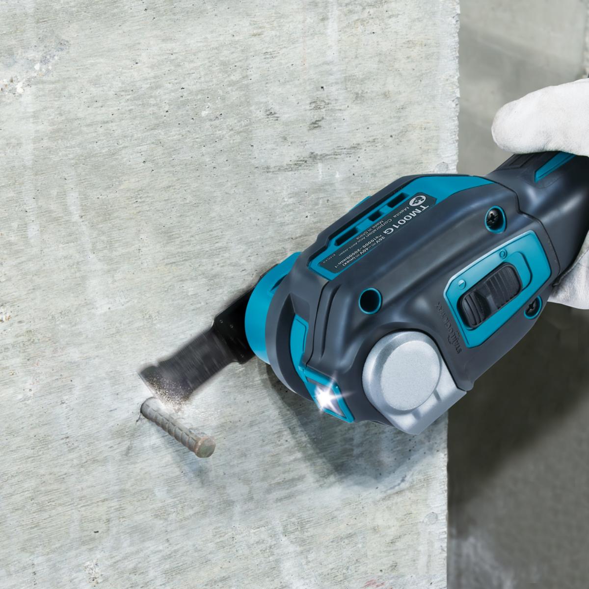 Makita Akku-Multifunktionswerkzeug 10.000-20.000 U/min - 3,6° - TM001GZ
