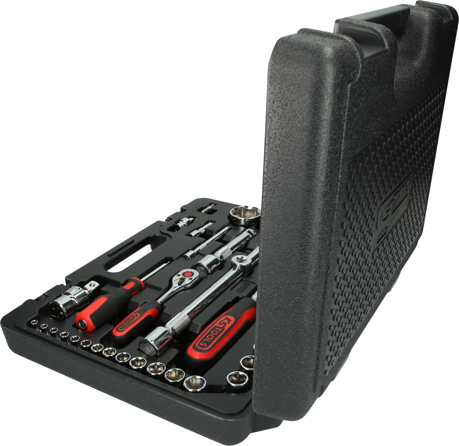 KS Tools 1/4"+1/2" CHROMEplus Steckschlüssel-Satz, 78-tlg