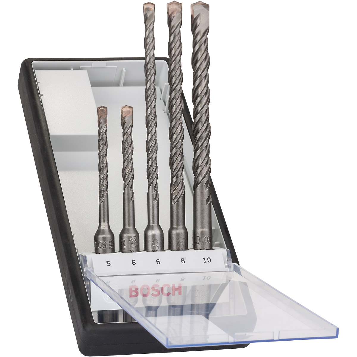 Bosch Hammerbohrer-Set SDS plus-5 Robust Line, 5-teilig