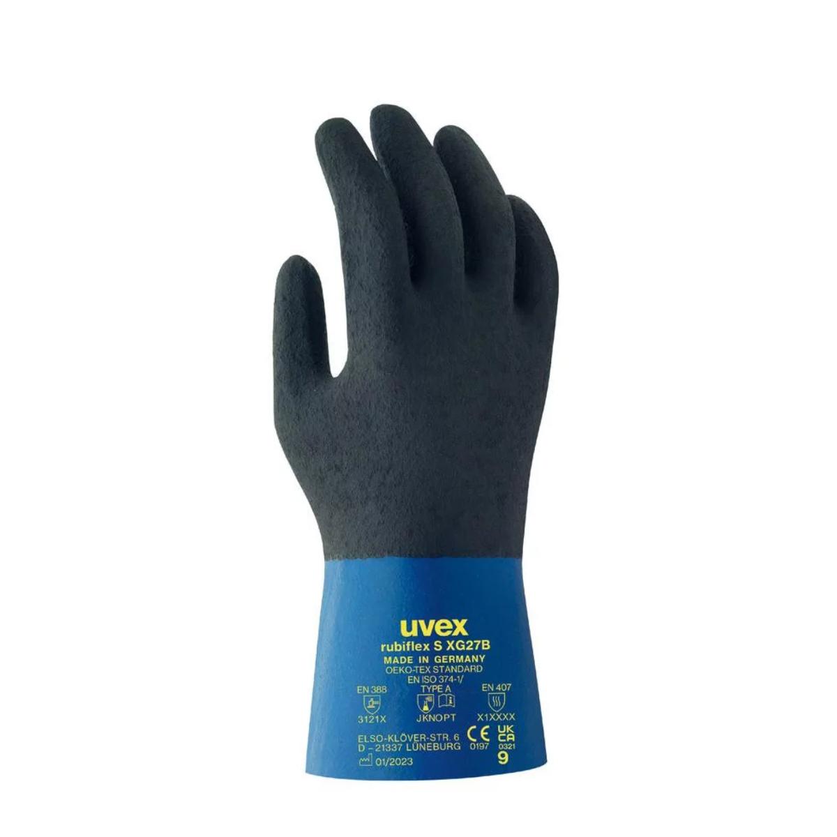 uvex rubiflex S XG27B Chemikalienschutzhandschuh