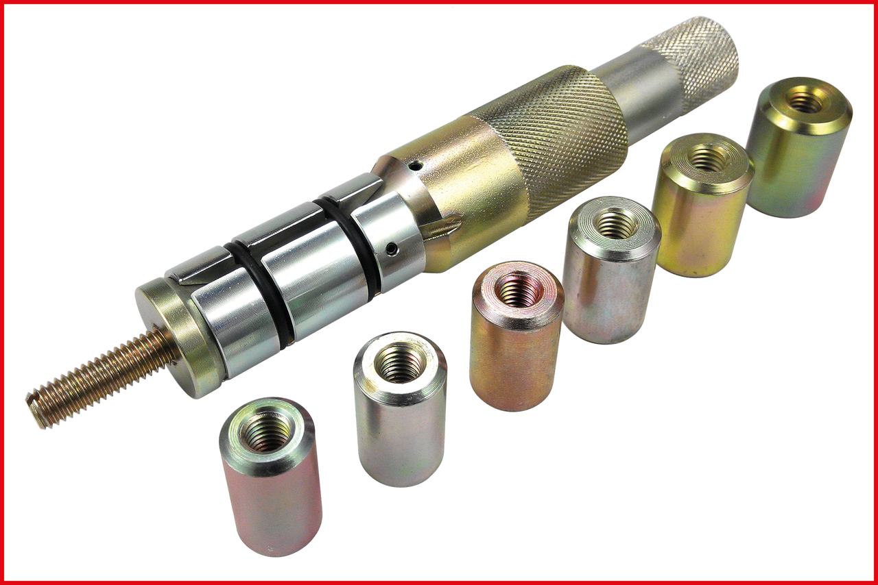 KS Tools Kupplungs-Zentrier-Werkzeug-Satz Ø 24,0 - 36,0 mm mit Zentrierhülsen, 9-tlg