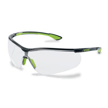 uvex Bügelbrille sportstyle schwarz, lime