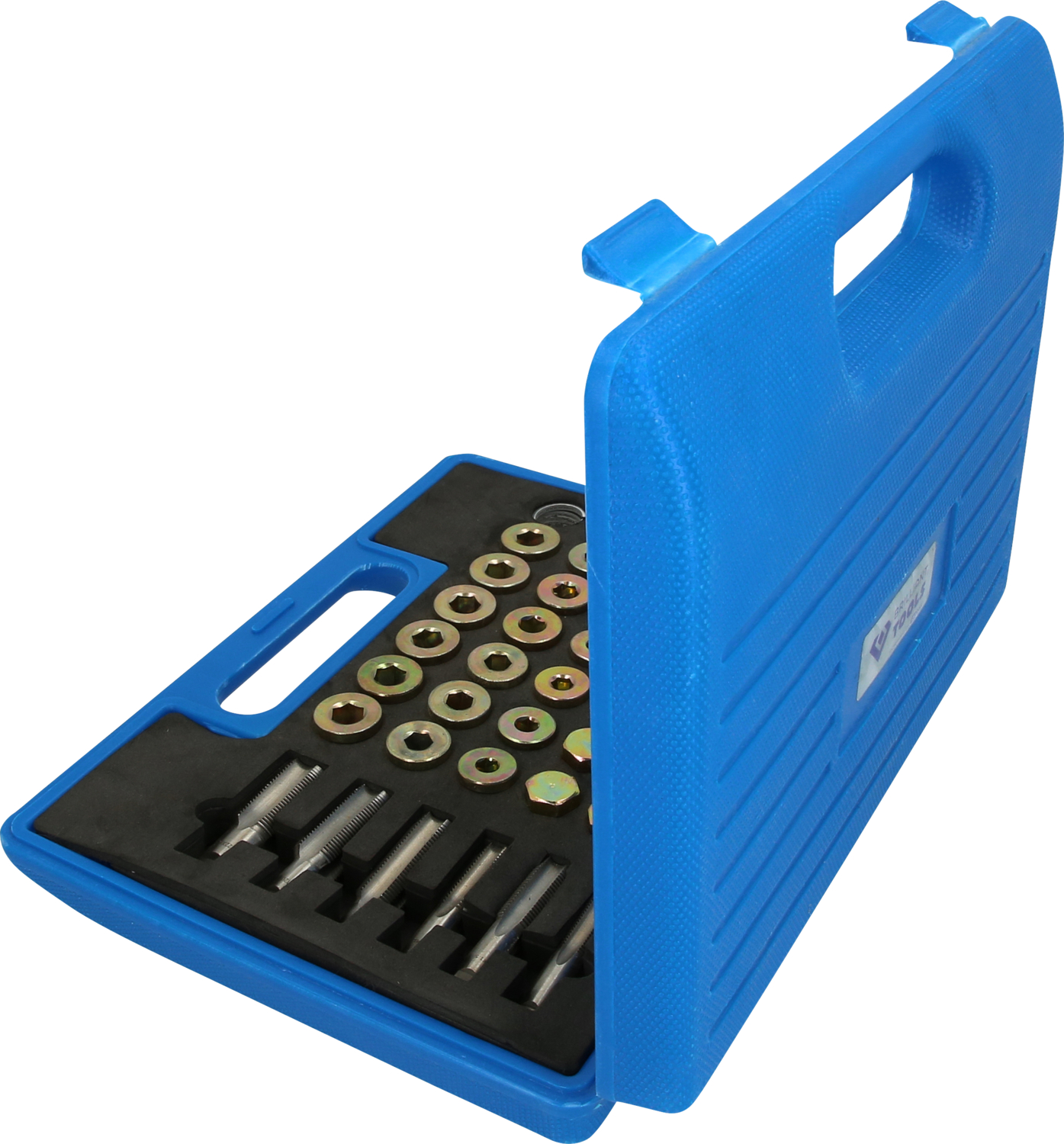 Brilliant Tools Reparatursatz für Öl-Ablassschrauben-Gewinde, 114-tlg - BT711300