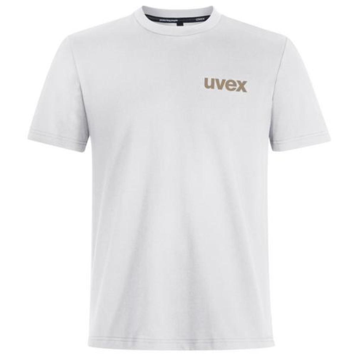 uvex corporate 26 T-Shirt Herren weiß