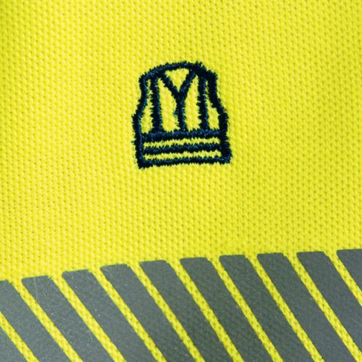 uvex suXXeed construction Poloshirt Langarm Warnfarben