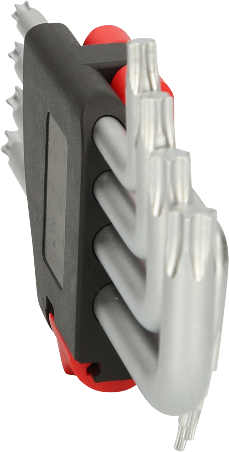 KS Tools Kugelkopf-Torx-Winkelstiftschlüssel-Satz, lang, 10-tlg