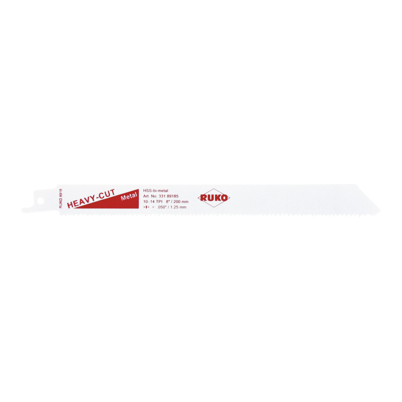 RUKO Säbelsägeblatt RUKO 8918 HSS-Bimetall