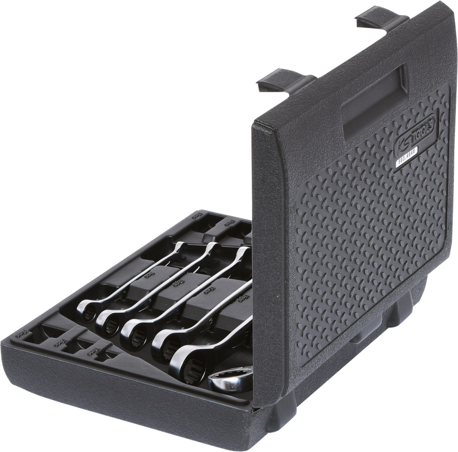 KS Tools GEARplus Ratschenringmaulschlüssel-Satz, umschaltbar, 6-tlg