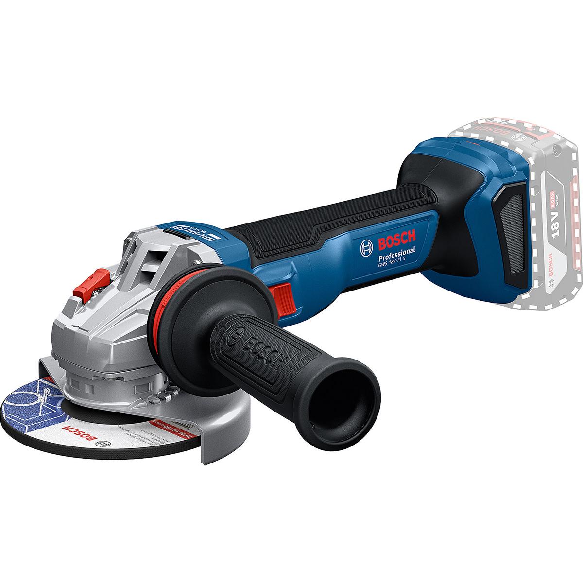 Bosch Akku-Winkelschleifer GWS 18V-11 S