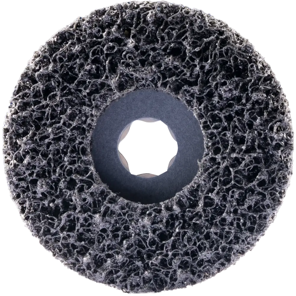 PFERD TOOLS COMBICLICK POLICLEAN PCLD Reinigungsvlies Ø 115x13 mm für grobe Reinigungsarbeiten