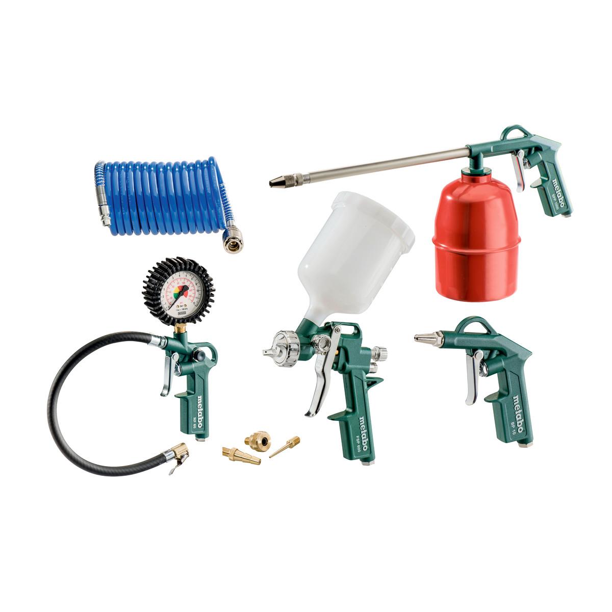 Metabo Druckluft-Werkzeugset LPZ 7 Set - Karton