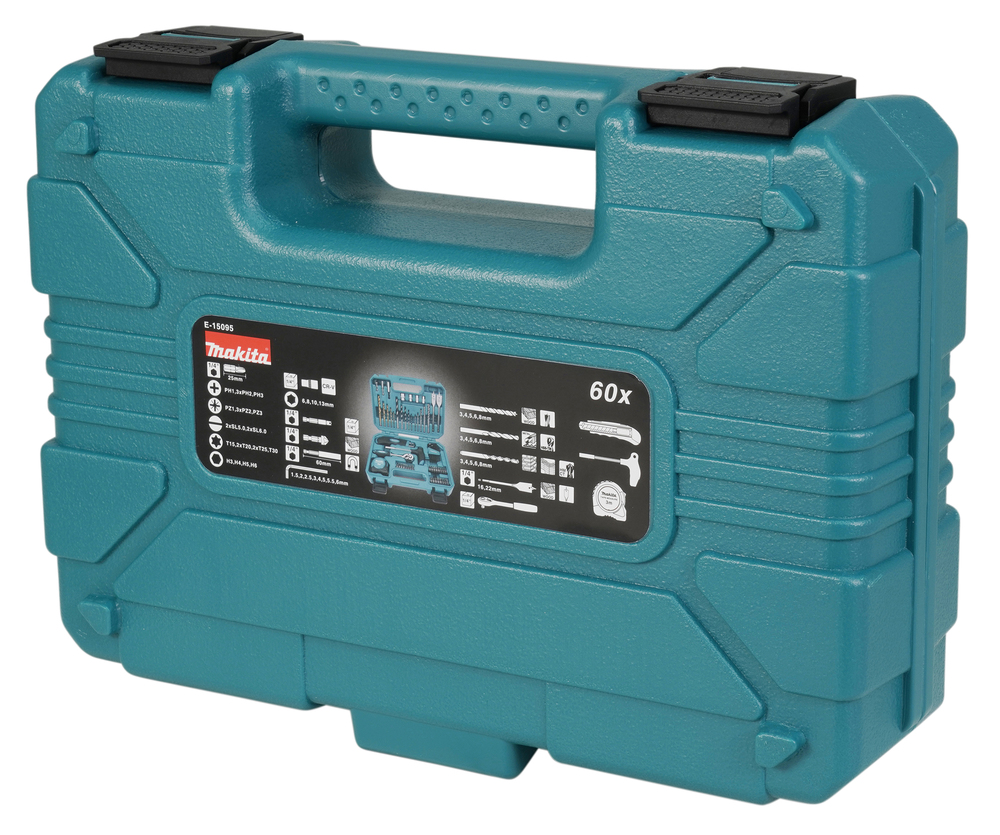 Makita Bohrer-Bit-Set - 60-tlg. - E-15095