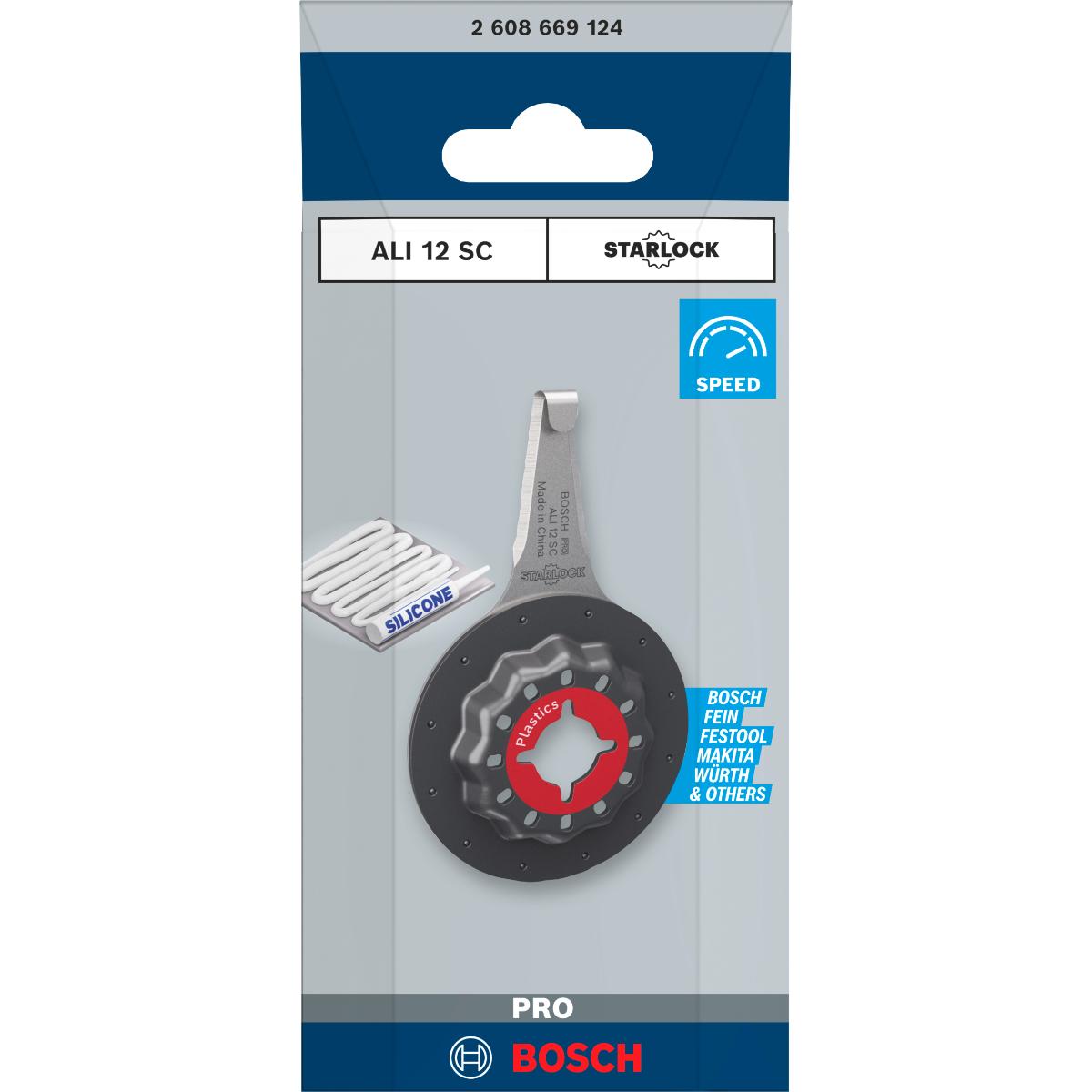 Bosch PRO ALI 12 SC Blatt für Multifunktionswerkzeuge,4 x 12 mm