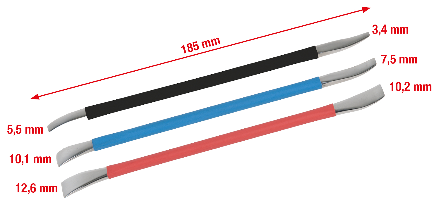 KS Tools Präzisions-Hebelwerkzeug-Satz, 3-tlg