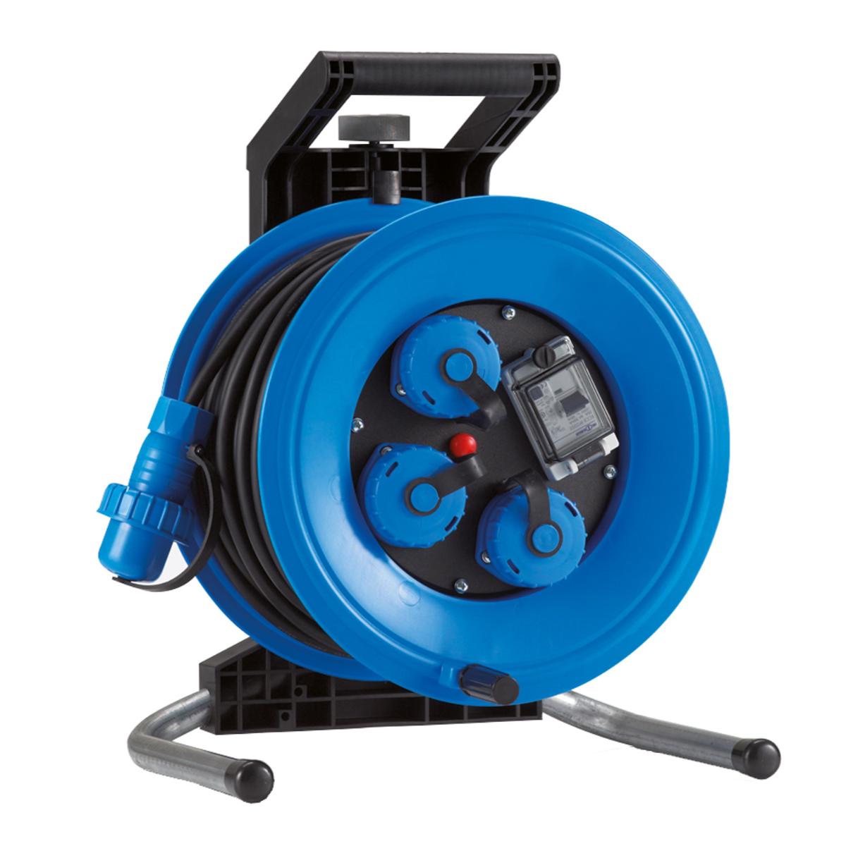 HEDI Kunststoff-Kabeltrommel Professional Plus Ø 320 mm, schwarz