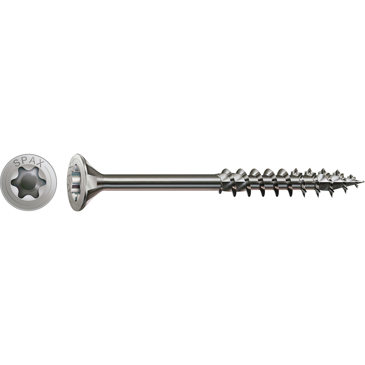 SPAX A2 Senkmultikopf T-Star Plus T30 Teilgewinde 4Cut, 100 Stück