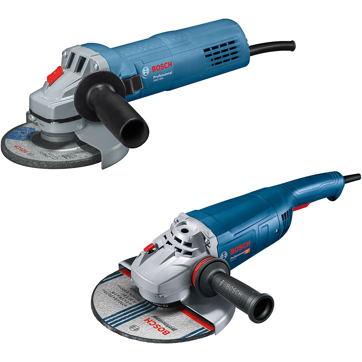 Bosch Winkelschleifer GWS 22-230 J + GWS 880 (C)