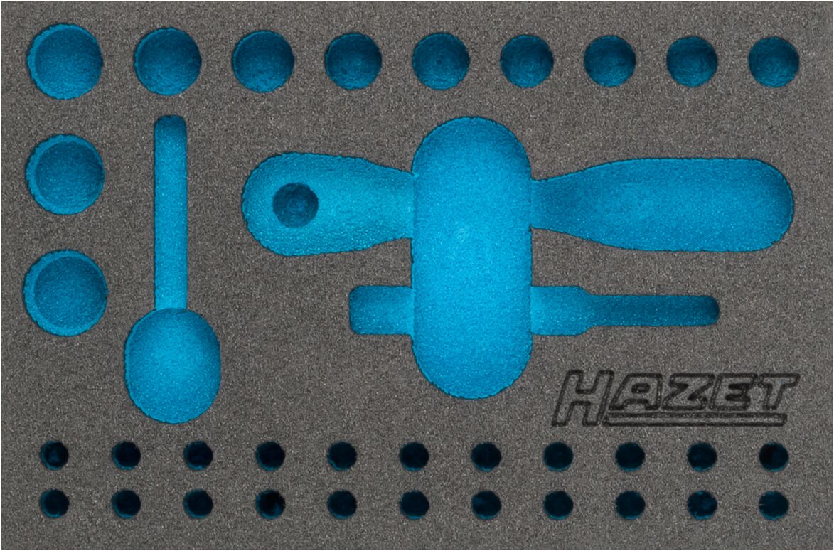 HAZET 2K-Weichschaum-Einlage leer