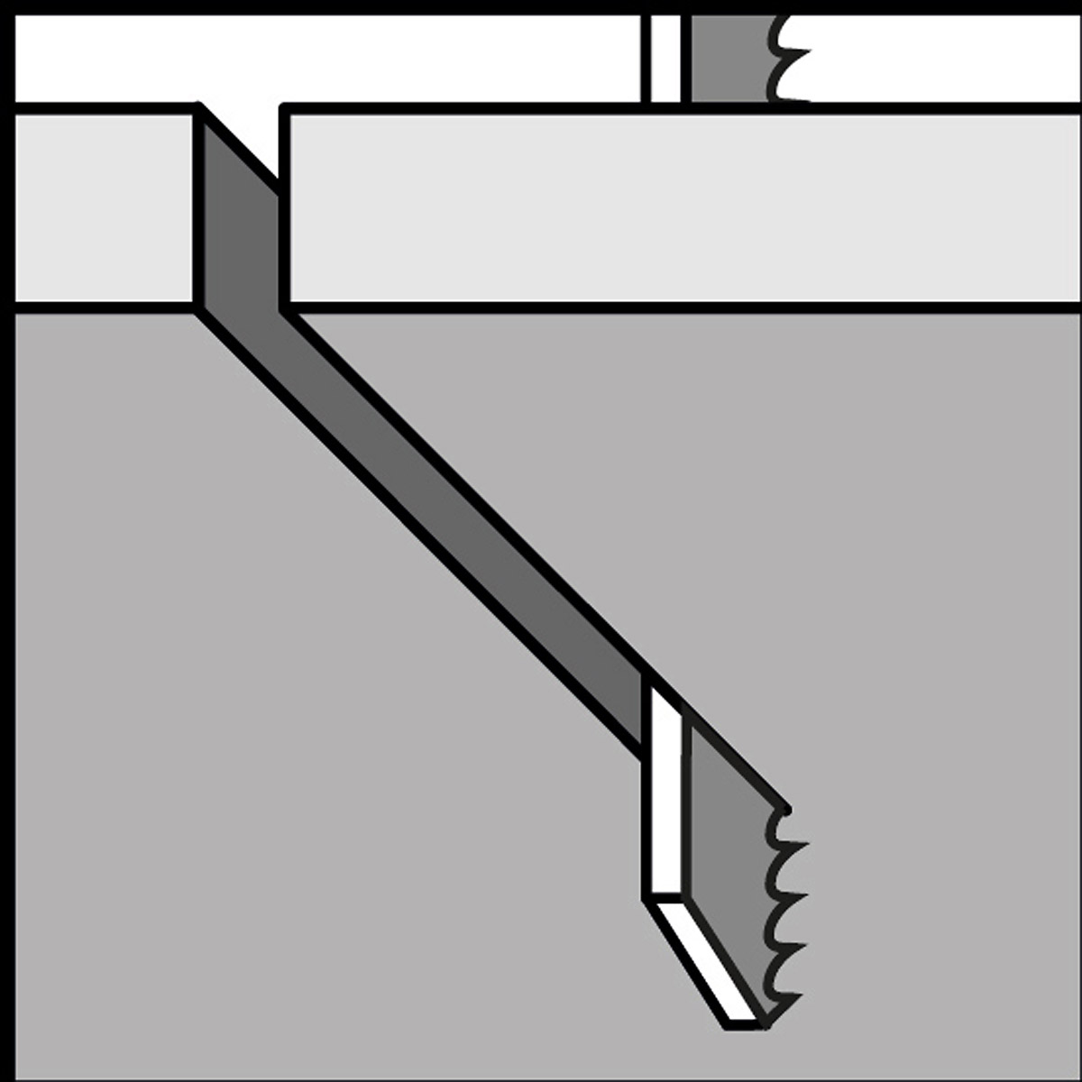 Bosch Stichsägeblatt T 118 A Basic for Metal