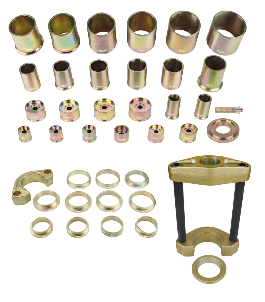 KS Tools Master Universal Presswerkzeug-Satz für Achsteile, 47-tlg