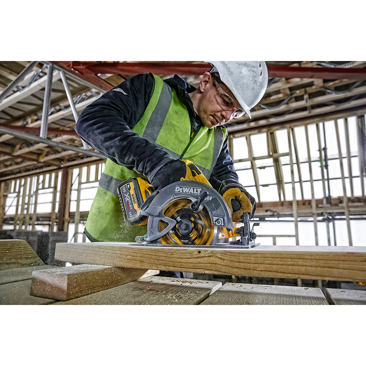 DEWALT Akku-Handkreissäge 54V 190mm Basisversion