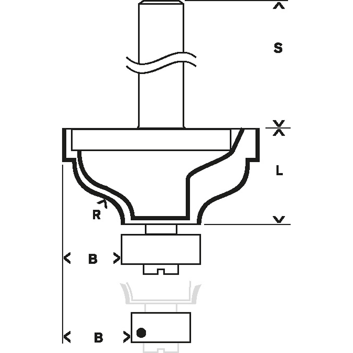 Bosch PRO Kantenformfräser A