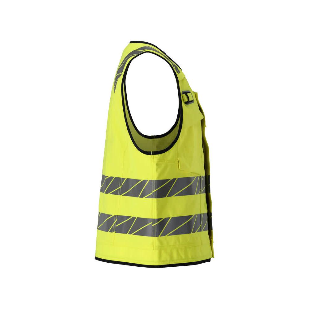 MASCOT Herren Werkzeugweste Hi-vis Gelb / Schwarzblau