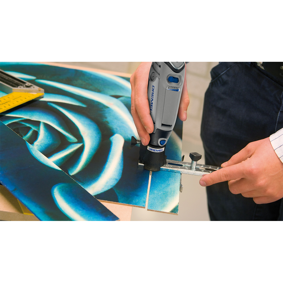 DREMEL 678 Kreis- und Parallelschneider, Vorsatzgerät