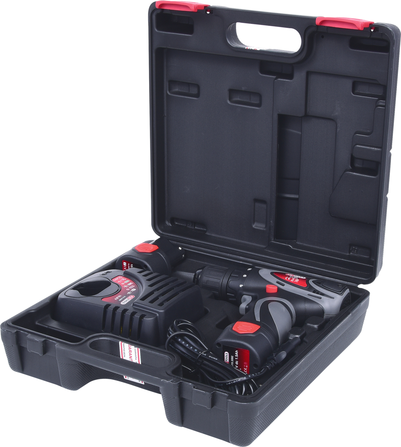 KS Tools Akku-Bohr-Schrauber, 24Nm, 1.870 U-min 10,8V, mit 1 Akku und 1 Ladegerät