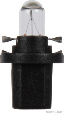 HERTH&BUSS Glühlampe, Instrumentenbeleuchtung, 12 V, 1,2 W, B8,5d, BAX10d