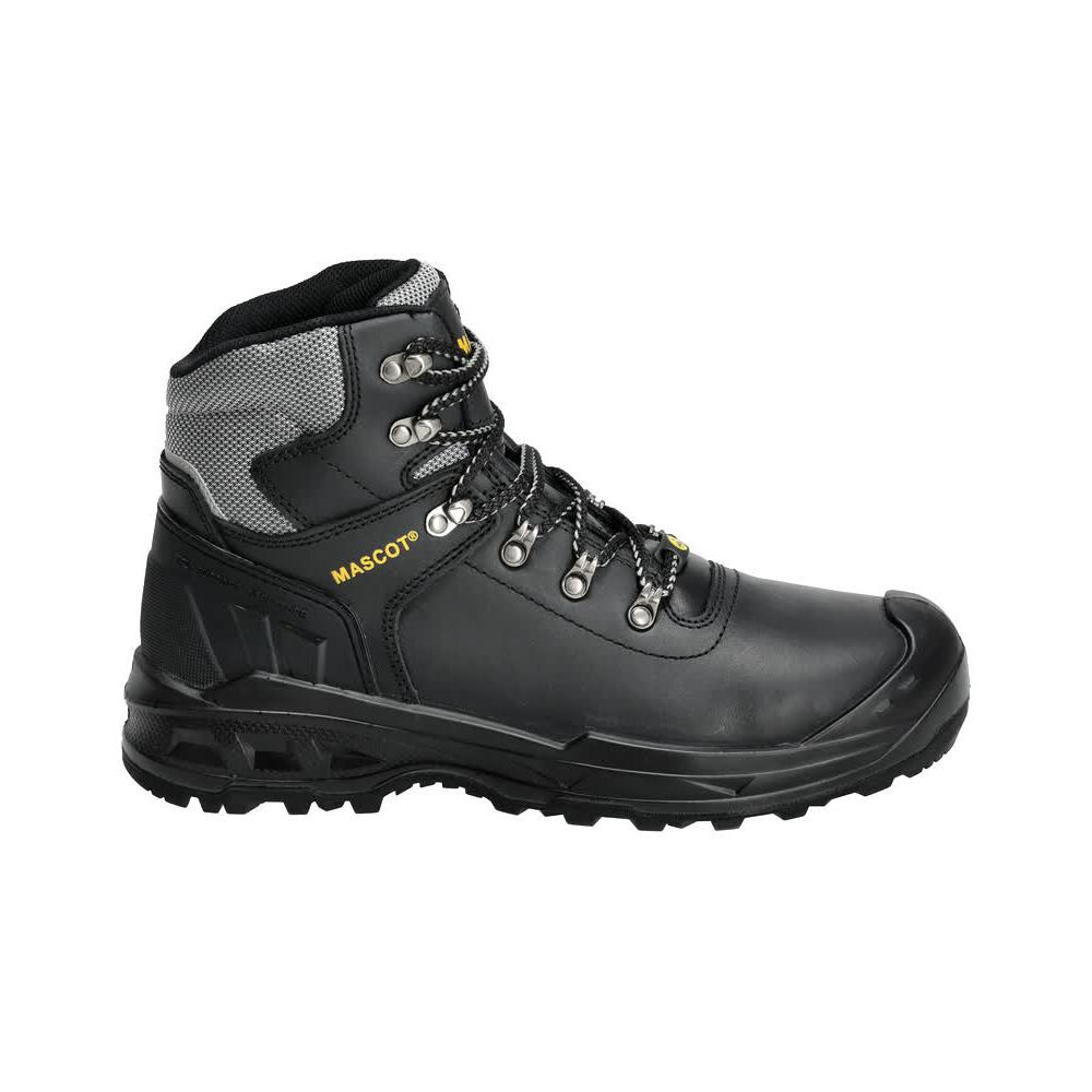 MASCOT Elbrus Herren Sicherheitsstiefel Schwarz/Gelb S3