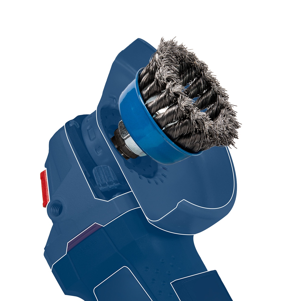Bosch Metal clean Scheibenbürste, 115 x 0,3 mm, M14, gewellt