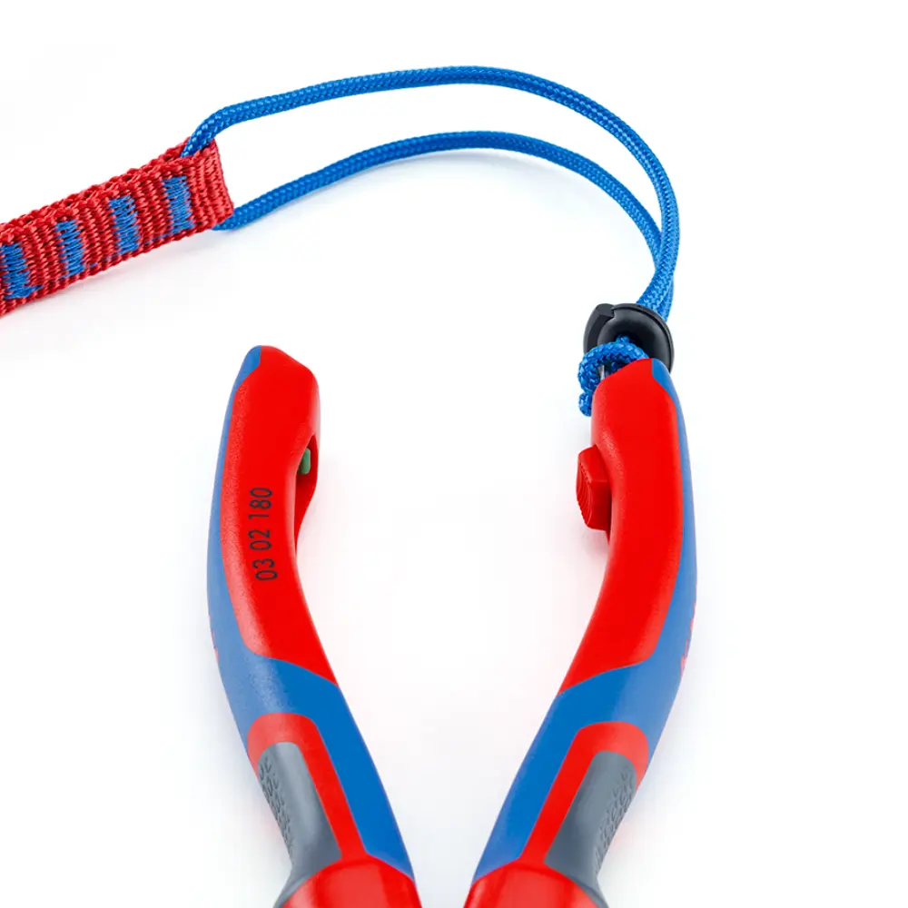 KNIPEX TetheredTool Clips rot (10 Stück) 30 mm