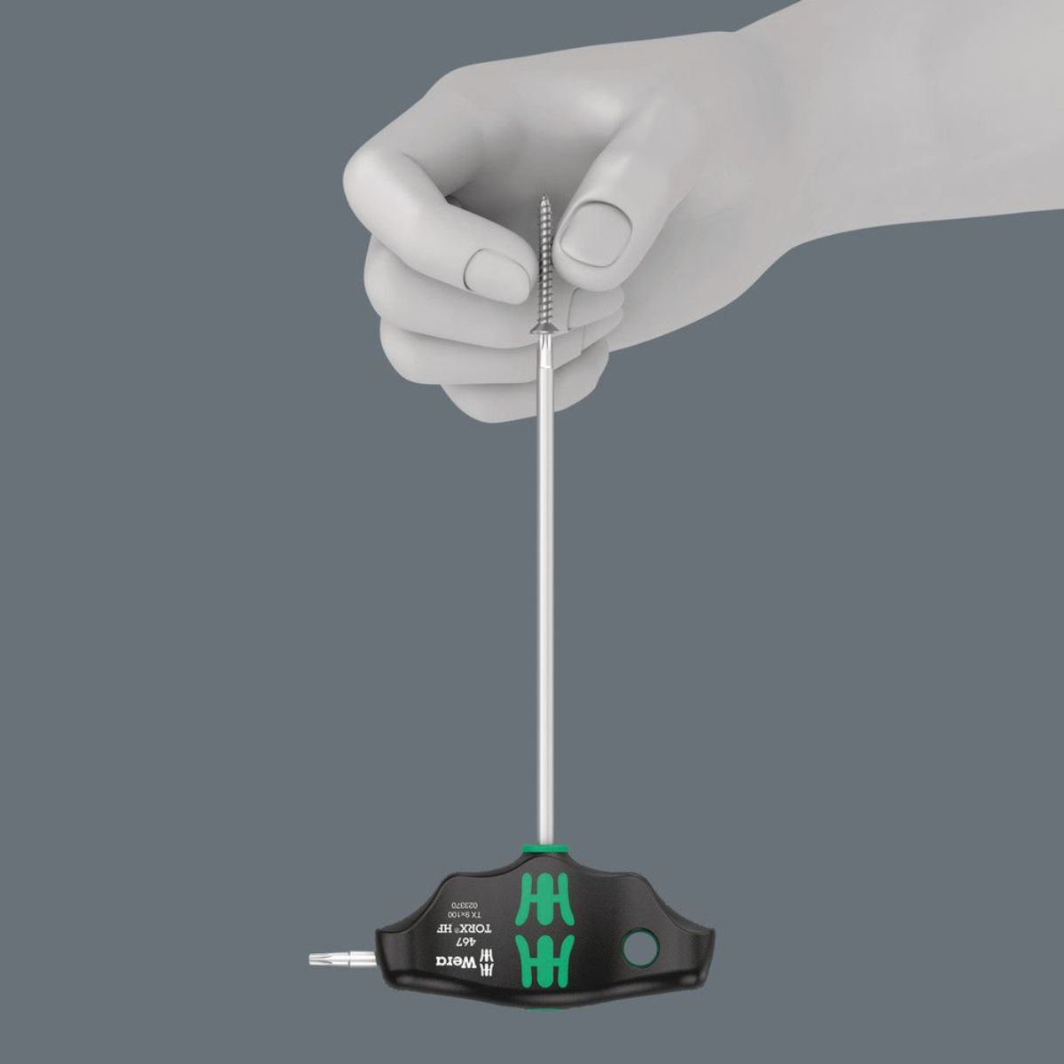 Wera 467/7 TORX HF Set 1 Schraubendrehersatz Quergriff TORX Schraubendreher + Haltefunktion, 7-tlg