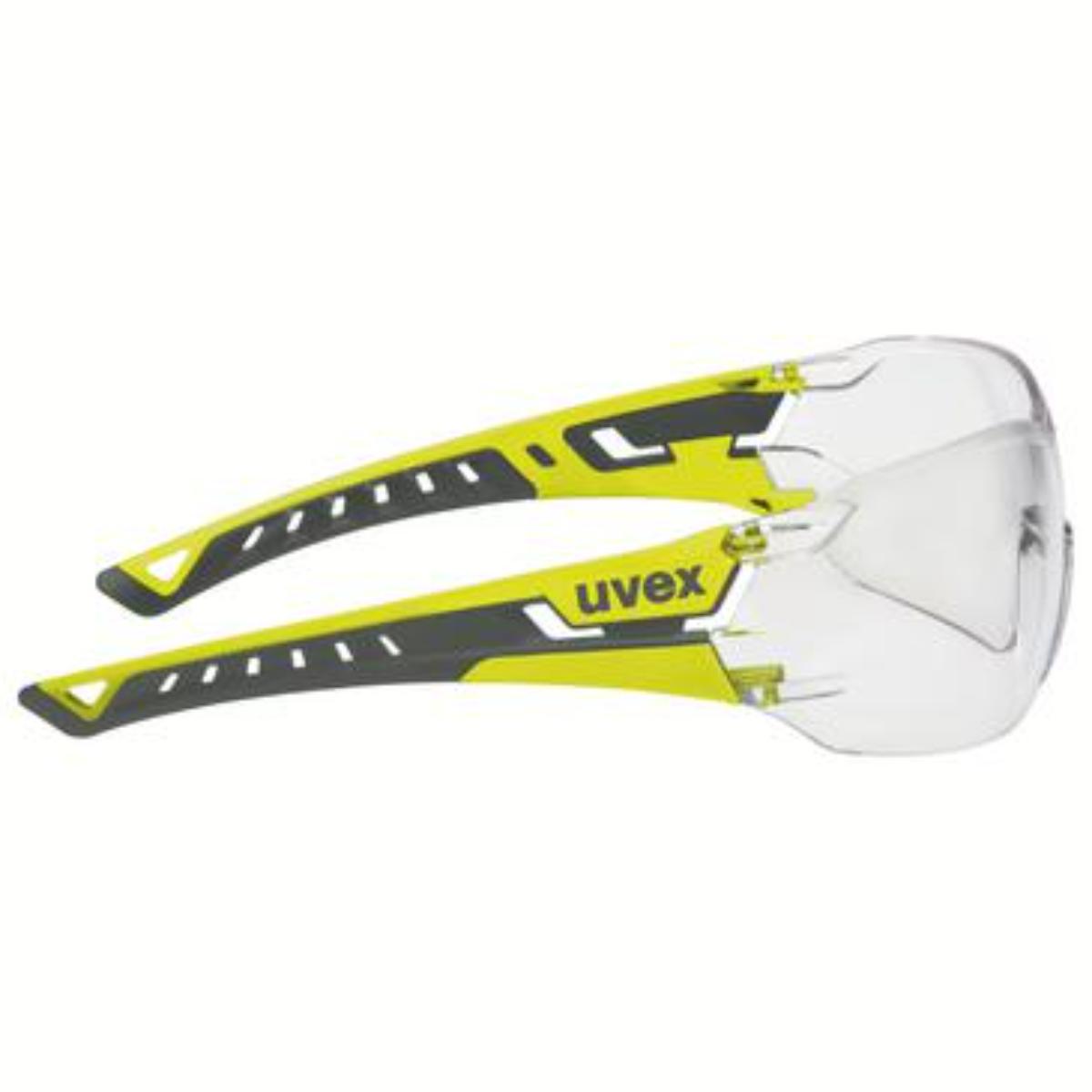 uvex Bügelbrille pheos nxt gelb, grün, grau, lime, anthrazit